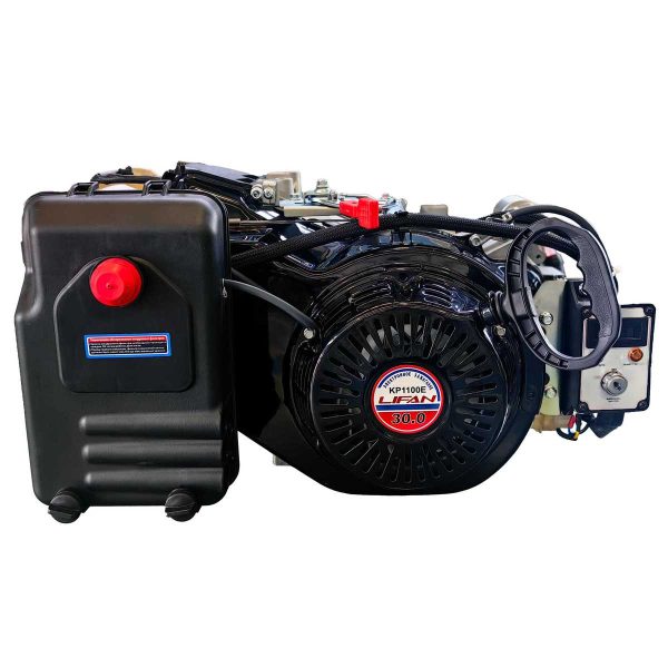 Двигатель LIFAN KP1100E 18A (30 л.с., вал 25мм, эл. стартер, катушка 18А)