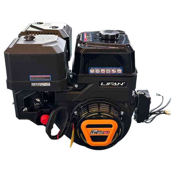 Двигатель LIFAN KP520E 11A (25 л.с., вал 25мм, эл. стартер, катушка 11А)
