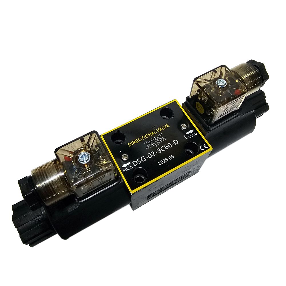 Гидрораспределитель DSG-02-3C60-DC12V (схема 6.64, Китай)