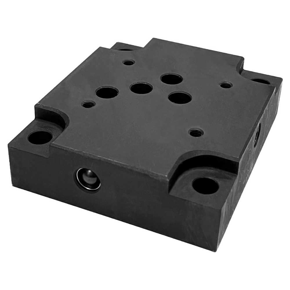 Плита для гидрораспределителя DSG-03, BE10 (CETOP 5, M18×1.5 снизу)